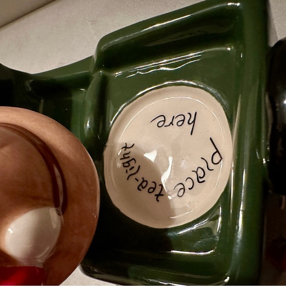 Hello Kitty Ceramic Adventure Tours Green Jeep Truck Tea Light Candle Holder New - Picture 9 of 12